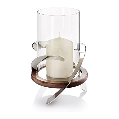 Lámpara portavelas Robert Welch Helix Hurricane Cover