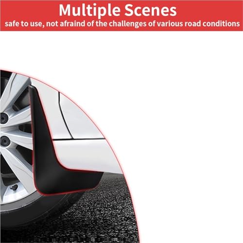 Guardabarros de coche de alta resistencia para Tesla Model 3 2016-2021 con ajuste aerodinámico 2