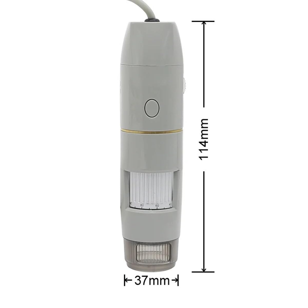 Microscopio Microscopio USB de luz polarizada de 500 aumentos, cámara de vídeo Digital de 5,0 MP con 8 LED Aptos for Pruebas de semiconductores