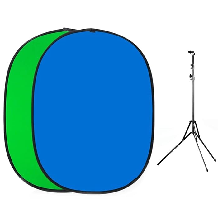 Buy Green backdrop background Pop Up Green Screen Backdrop Panel With