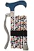 Price comparison product image Charles Buyers Handbag Sized Folding Walking Stick - Retro