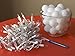 Ping Pong Balls, Best Bulk Pack of 144 Plastic White Table Tennis Beer Pong Balls, Perfect for Christmas Tree Ornaments, Crafting, Decorations and Much More!