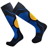 Fullsheild Mens Waterproof Hiking Socks, Unisex Waterproof Breathable Outdoor Athletic Hiking Wading
