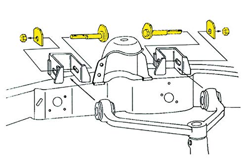 Kit de ajuste de camber Moog K80065 para solucionar vibraciones y desvío del coche al frenar 2