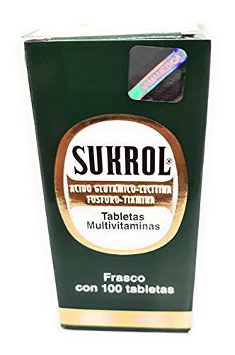 Proteínas Y Suplementos, Grocery Sukrol - Sukrol Multivitaminas - 100 Tabletas