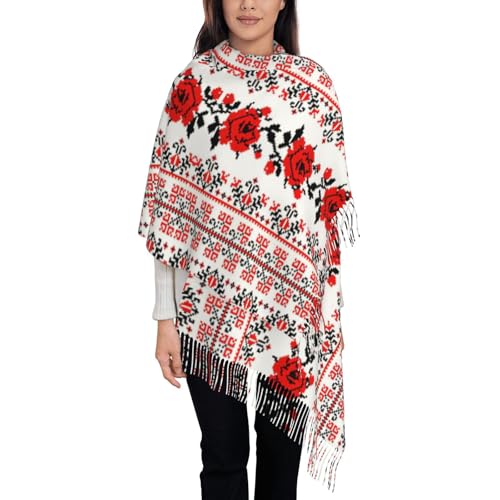 Ukrainian Embroidery Style Rose 77.6