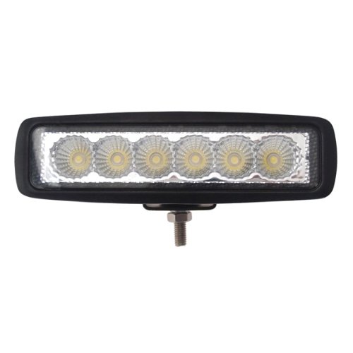 TMH 18w Bar Shape 60 Degree LED Work Light Flood Beam Lamp Driving Light, Off-Road, 4wd, 4x4, Utv, ATV, SUV, Bus, Trailer, Truck, Boat, Street Light, Fog Lamp, Day Light
