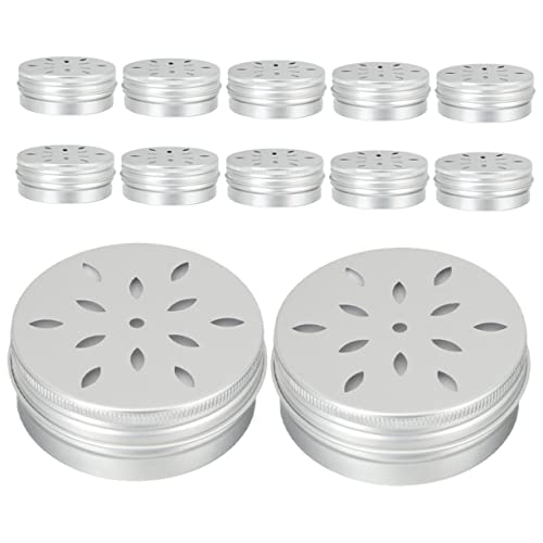12pcs Dog Training Aroma Case Scent Dog Food Puppy Metal Can with Lid Dog Supplies Dog Training Behavior Bungee Dog Metal Tins with Lids Aluminum Truffle Oil Hollow