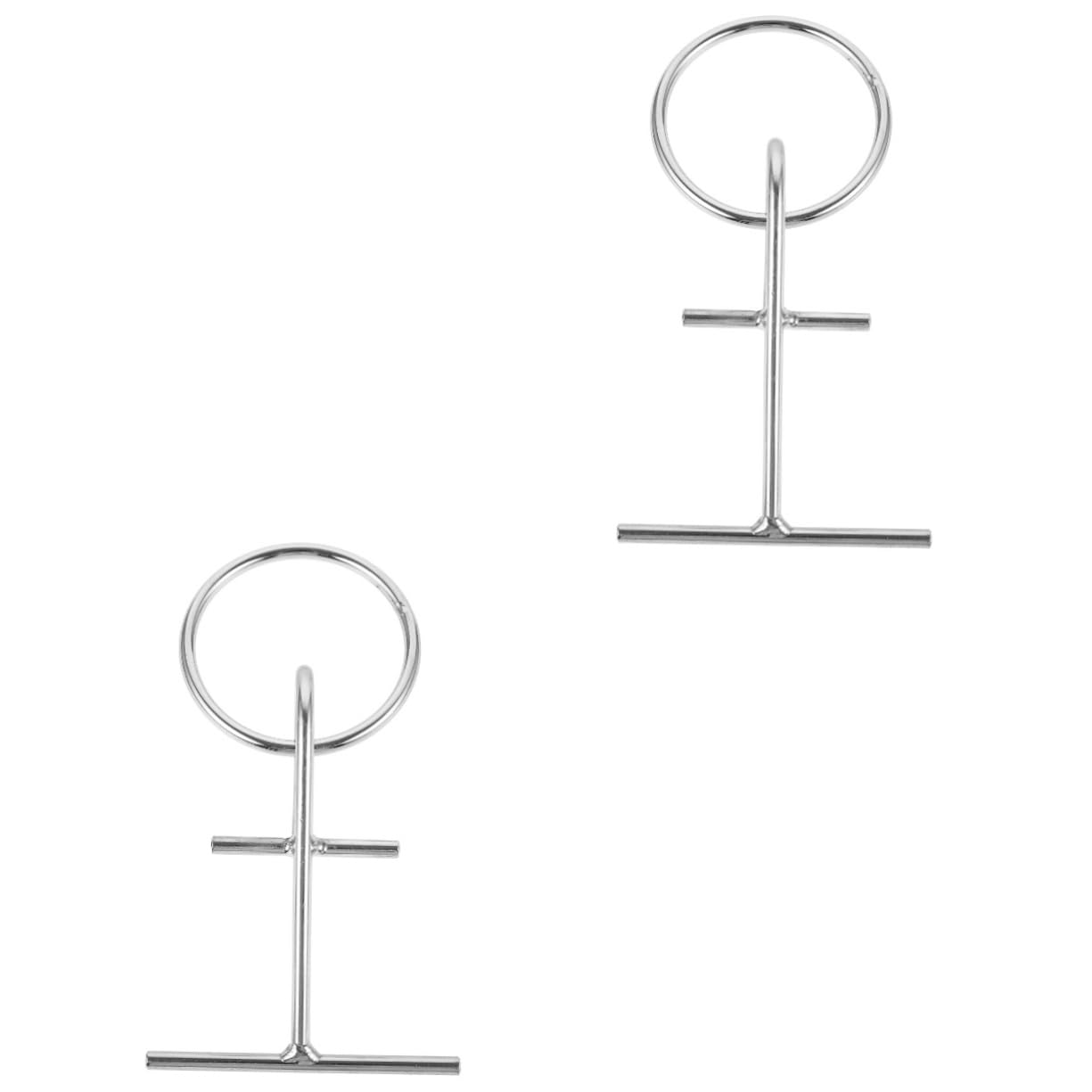 SUPVOX 2pezzi Per Ormeggio Inossidabile Gancio Per Barche Per Fissaggio Ropes Design Portatile e Facile Usare Per Docks e