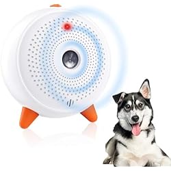 Bubbacare Antiladridos, Ultrasonidos Ahuyentador de Perros Dispositivo, Automático Antiladridos para Perros, Recargable e Impermeable, Rango de Control de 33 Pies, para Perros Grandes/Pequeño