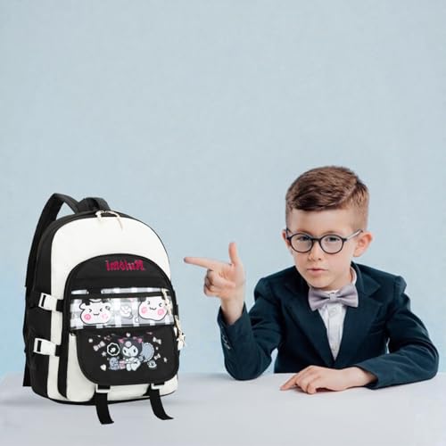 Image of Tinytot 30 Litre Japanese Korean Style School Bag Water-Resistant Laptop & Travel Backpack - Unisex Large 18 Inches Multipurpose Student Backpack for Boys & Girls, Men & Women