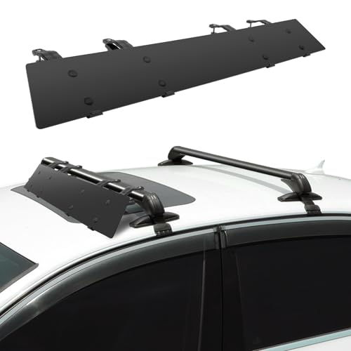 DREAMOTOR 106cm/42 Roof Rack Fairings Wind Noise Reducer Roof Rack Crossbar Wind Fairing Fits Most Factory Bars Compatible with Honda Civic Toyota Camry Mercedes-Benz Mazda Subaru