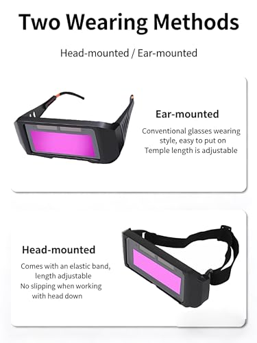 Gafas de Soldar Auto Oscurecibles LuFOX para Protección miniatura 4