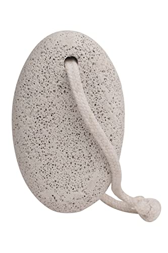 Śukra Pumice Stone for Feet – Foot Scrubber for Exfoliating Dry Dead Skin – Natural Foot Stone Removes Callus on Hands, Heels, and Body – Curved Oval Shape (Pack of 2)