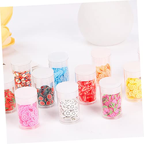 Beaupretty 24 Caixas Acessórios Para Unhas Fatias De Morango Encantos De Unhas De Frutas Encantos De