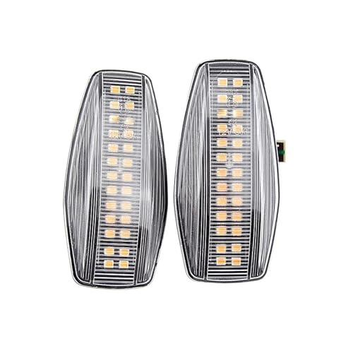 Luz LED secuencial dinámica blanca para espejo de Hyundai i10 Getz Tucson intermitente lateral