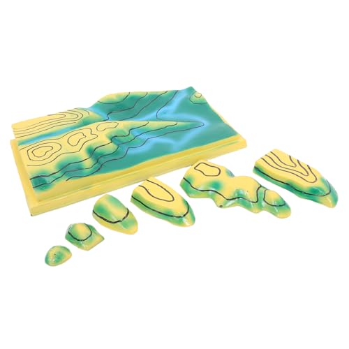 Carte topographique apprentissage de la géographie pour comprendre le relief en classe