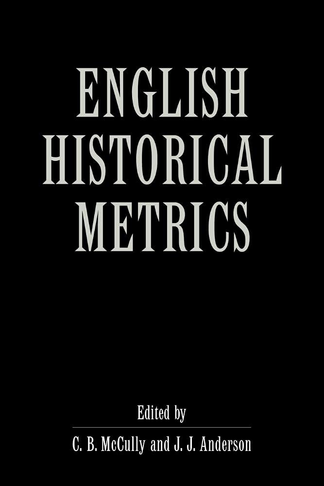 English Historical Metrics,