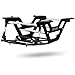 HobbyMarking Aluminum Chassis Frame Kit for Tamiya CW-01 Chassis Lunchbox Midnight Pumpkin Unimog RC Car Upgrade Parts #58347