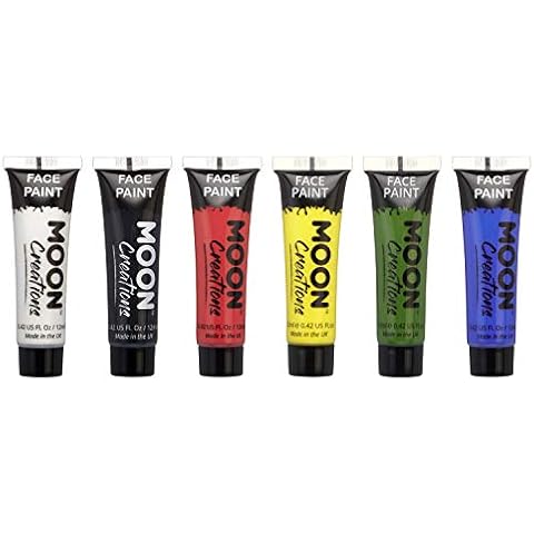 Moon Creations Ready-to-Use Face Paint Tubes Cover