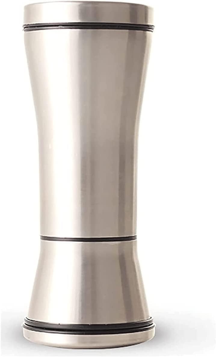 Salt and Pepper Grinder Set of Salt and Pepper Shakers with Adjustable Coarseness by Ceramic Rotor - Stainless Steel Pepper Mill Shaker and Salt Grinders Mills