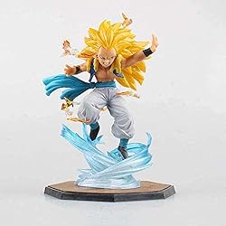 Modelo de estatuas de Anime Sept Dragonballs F.Zero Soul Limited Gotenks Super Saiyan 16CM Anime Souvenirs Coleccionables Manualidades Juguete Figuras de Anime