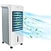 LZQ Mobile Klimaanlage 80W Klimagerät Ventilator Luftkühler ohne abluftschlauch mit Fernbedienung 4 Liter 3 in1 Kapazitätmit Luftbefeuchtung Luftreiniger