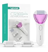 VOYOR Electric Foot File Hard Skin Remover Foot, Rechargeable Callus Remover for Feet Pedicure To...