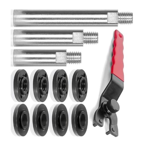 Tige d'extension de polissage rotative 1,6 cm à 11 angles pour outils de coupe et ponçage - 5