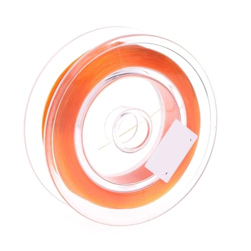 Fishing Fly Line Support Braided Sinking Line Abrasion Resistant for Hanging Decorations(Orange)