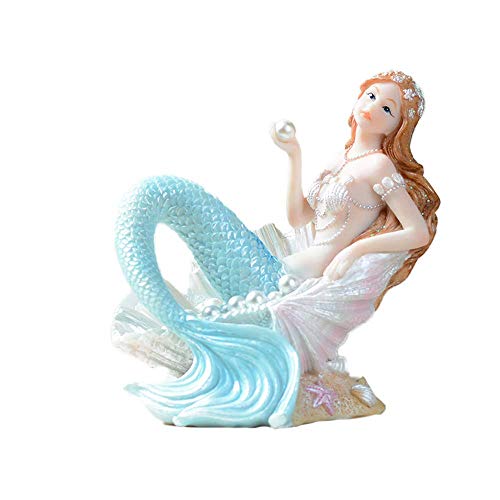 Cadeau sirène original : petit ensemble princesse pour ornement de table - 2