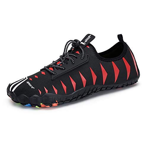 Zapatos de Agua Hombres Mujeres Calzado Acuático Seco Rápido Anfibio Deportes Unisex Escarpines Ligero Suela Duradera para Senderismo Buceo Natación Surf Playa Piscina Ejercicio Acuático