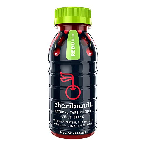 Cheribundi REBUILD Tart Cherry Juice – 45 Tart Cherries Per 8oz. Serving
