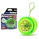 YoYo Factory Spinstar JoJo – Perfektes Anfänger-Yoyo mit Leerlauf – Spielzeug für Kinder & Erwachsene – Ideal Jo jo für Einsteiger-Tricks – Fidget Toy & Lernspielzeug - Grün