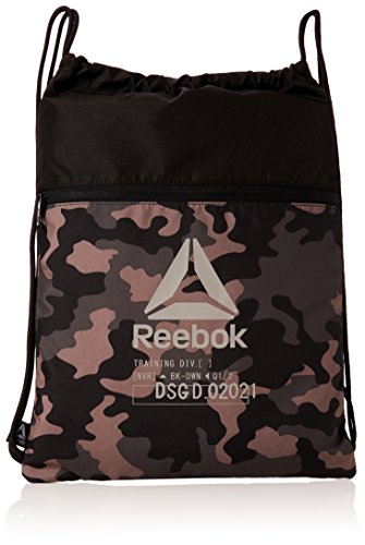 Reebok Act Enh Gymsack Mochila  Unisex Adulto  Negro    24x15x45 cm  W
