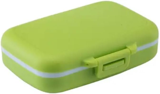 DENTIMICA Baby Keepsake Tooth Box PP Baby Milk Teeth Storage Holder Baby Tooth Collection Box Children's Tooth House Saver First Tooth Collection Container Gift for Boys and Girls (Green)