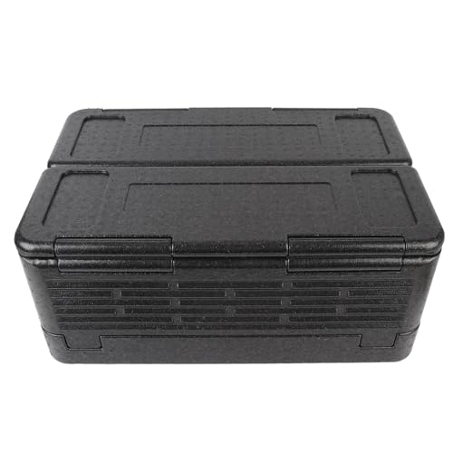Caja aislante para alimentos con estructura portátil plegable de 60L 6