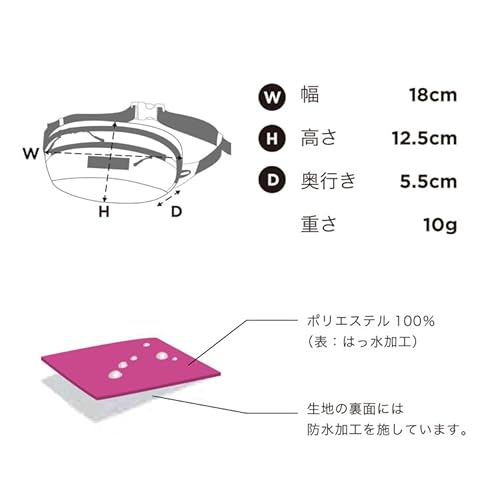 KiU 300D ボディバッグ ミニ K376-900 の商品画像 4