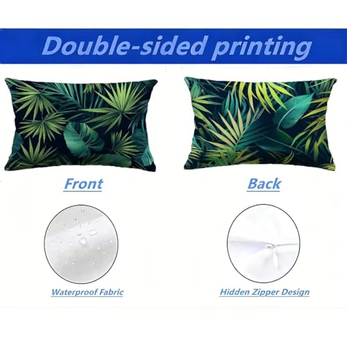 Housse de coussin extérieur 80x100 imperméable et résistante pour canapé - 3