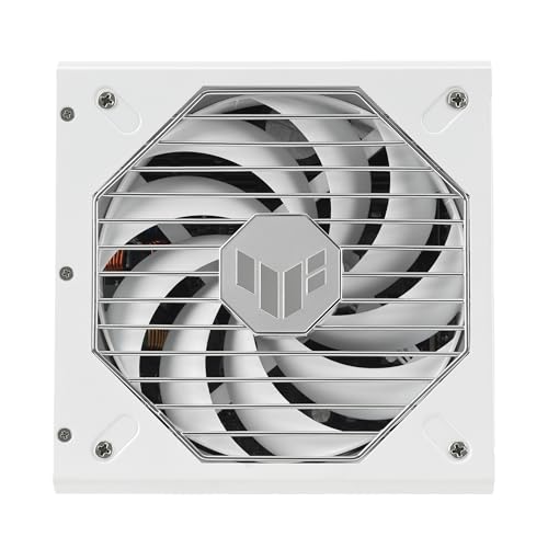 ASUS TUF Gaming 1000W Gold White Edition (1000 Watt, Fully Modular Power Supply, 80+ Gold Certified, Military-Grade Components, Dual Ball Bearing, Axial-tech Fan, PCB Coating, 10 Year Warranty) - image 8