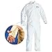 KleenGuard 42527 A40 Breathable Back Coverall with Thumb Hole, White/Blue, X-Large (Case of 25)