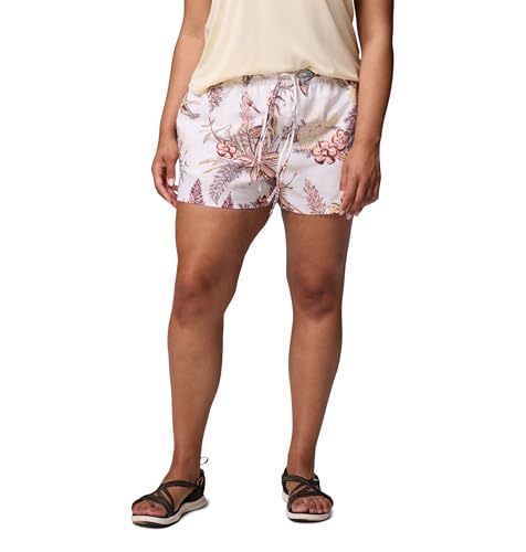 Short de randonnée Columbia Bogata Bay Print II femme vêtement trekking respirant
