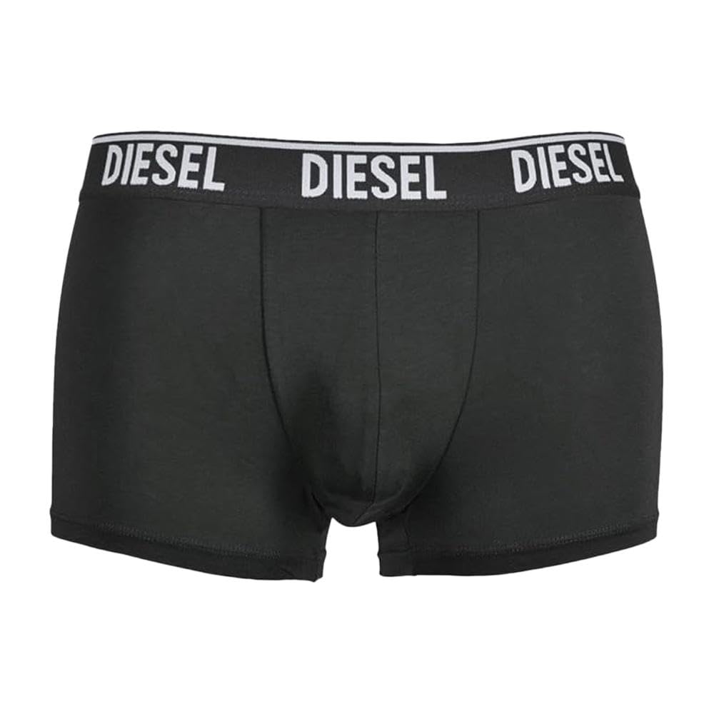 Diesel Men's    Black 5 Pack Cotton Blend Trunks in Size XL, BrandAlley