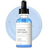 Asterwood Copper Peptides Serum for Face - with GHK-Cu and Hyaluronic Acid - Anti-Aging Facial Serum - 1 Fl Oz