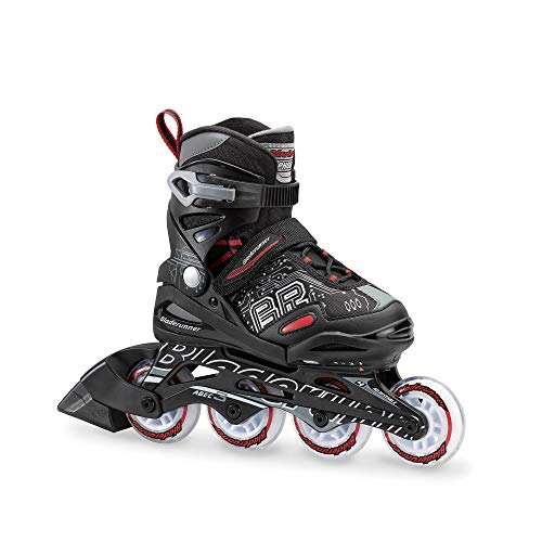 Rollerblade Patines Phoenix, Niños, Negro/Rojo, 32/35