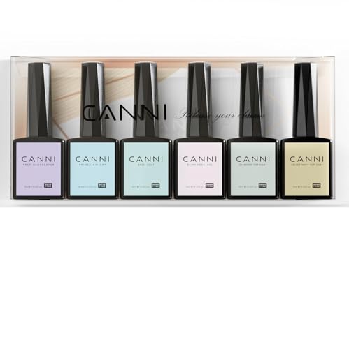 CANNI 6-Piece HEMA-Free Gel Set
