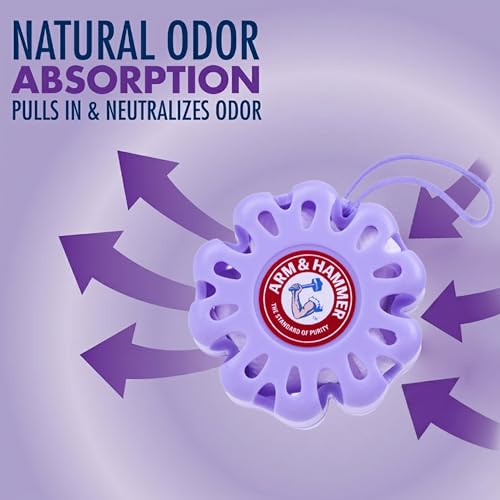 Arm & Hammer OdorBusterz ShapeMATE™, Lavender Flower, 4 Count – Decorative Odor Eliminator for Small Spaces - image 3