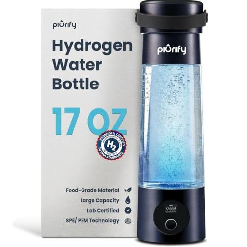 PIURIFY 17 OZ Hydrogen Water Bottle