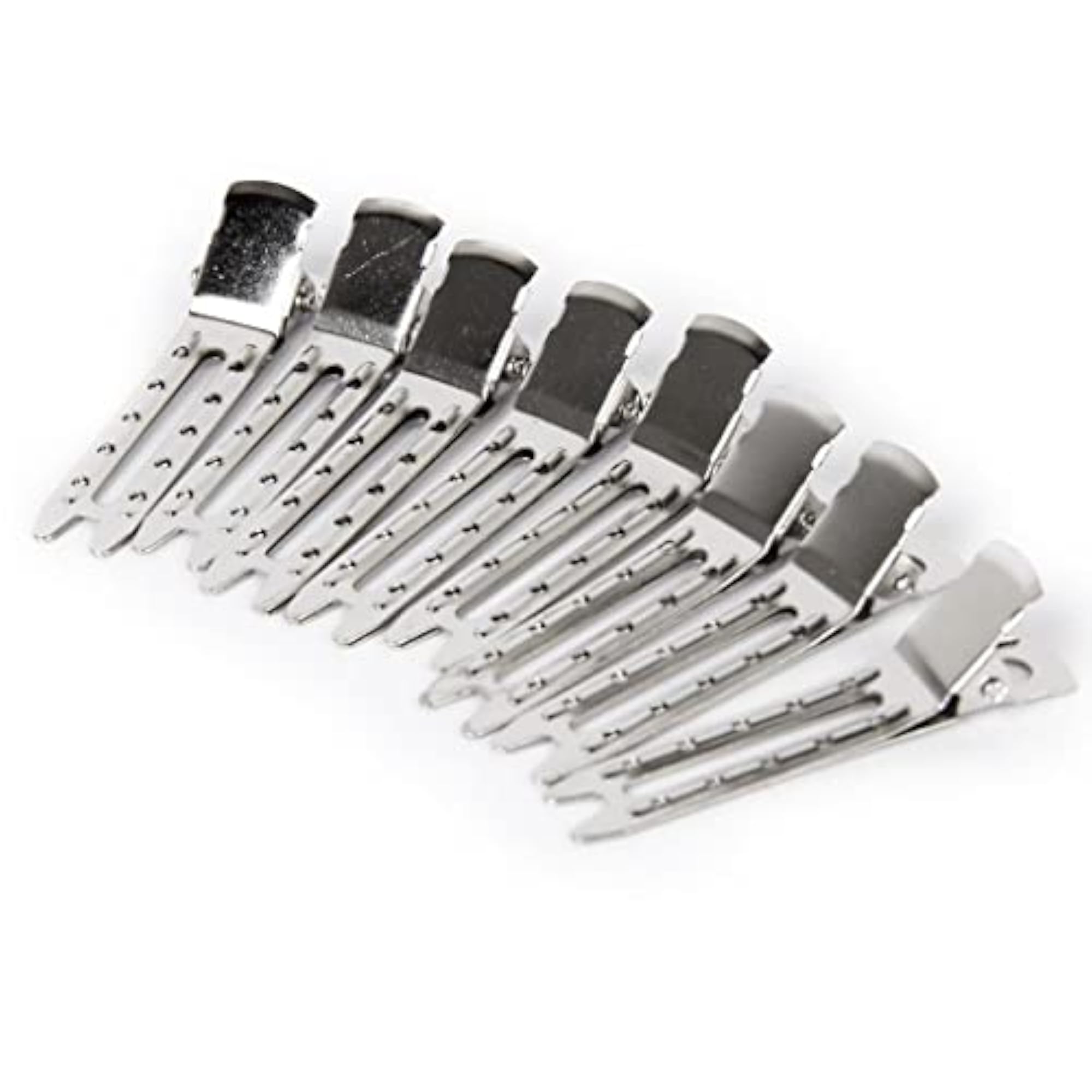 Durable Nickel Plated Alligator Hair Clip, Pack of 50