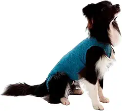 MY PET BRASIL Roupa Cirúrgica N.05 Pós-Cirurgia Pós-Operatório Roupa Para Cães Auxilia Na Recuperação Segura Macia E Confortável Verde